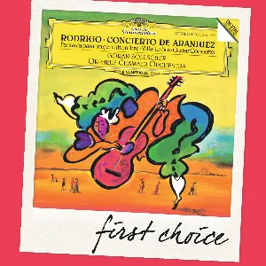 Pochette de Rodrigo: Concierto de Aranjuez / Fantasía para un gentilhombre / Villa‐Lobos: Guitar Concerto de Orpheus Chamber Orchestra - Göran Söllscher - Heitor Villa‐Lobos - Joaquín Rodrigo