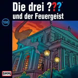 Pochette de Die drei ??? 158: und der Feuergeist de Die drei ???