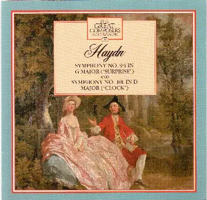 Pochette The Great Composers: 30 Haydn: Symphonies No. 94, No. 101