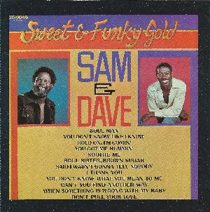 Pochette de Sweet & Funky Gold de Sam & Dave