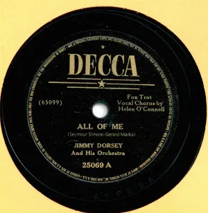 Pochette de All of Me / Body and Soul de Jimmy Dorsey and His Orchestra