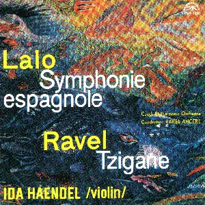 Pochette Lalo: Symphonie espagnole / Ravel: Tzigane