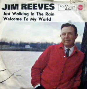 Pochette de Just Walking in the Rain / Welcome to My World de Jim Reeves