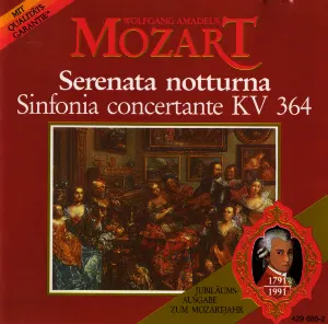 Pochette Sinfonia concertante / Serenata notturna / Deutsche Tänze