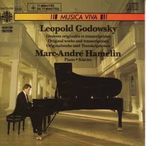 Pochette de Oeuvres originales et transcriptions de Marc-André Hamelin - Leopold Godowsky