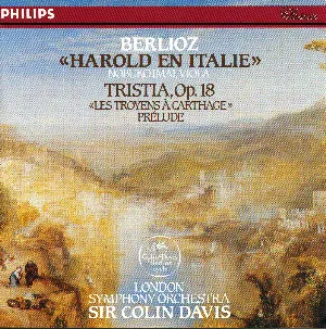 Pochette Harold en Italie / Tristia, op. 18 / Les Troyens à Carthage: Prelude