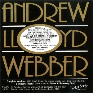 Pochette de You Sing the Hits of Andrew Lloyd Webber de Andrew Lloyd Webber