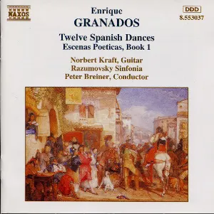 Pochette de Twelve Spanish Dances / Escenas poéticas, Book 1 de Peter Breiner - Enrique Granados
