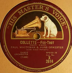 Pochette de Collette / Charmaine de Paul Whiteman and His Orchestra