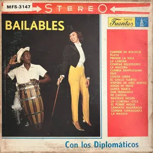 Pochette de Bailables con Los Diplomáticos de Los Diplomáticos