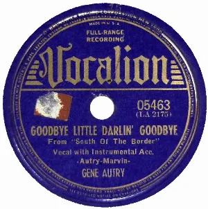 Pochette Goodbye Little Darlin' Goodbye / When I'm Gone You'll Soon Forget