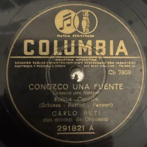 Pochette de Conosco una fontana / Facci una fischiatina de Carlo Buti