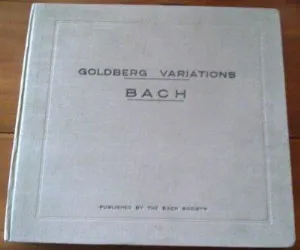 Pochette Thirty Goldberg Variations