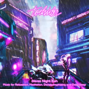 Pochette de Stereo Night Ash: Music for Relaxation, Meditation, Decatastrophizing and Deep Sleep de Toehider