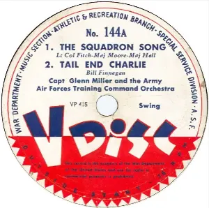 Pochette The Squadron Song / Tail End Charlie / Don’t Be That Way / Blue Champagne