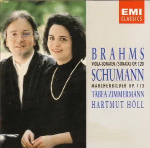 Pochette de Brahms: Viola-Sonaten, op. 120 / Schumann: Märchenbilder, op. 113 de Robert Schumann - Hartmut Höll - Tabea Zimmermann - Johannes Brahms