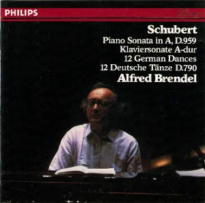 Pochette Piano Sonata in A, D.959 / 12 German Dances