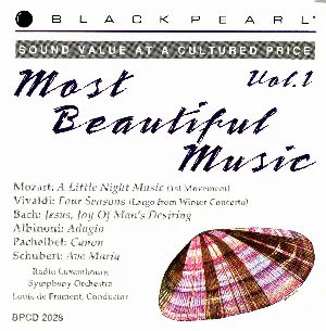 Pochette de Most Beautiful Music, Vol. 1 de Louis de Froment - Lëtzebuerger philharmoneschen Orchester