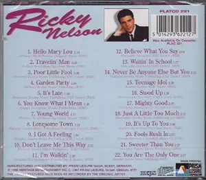 Pochette The Best of Ricky Nelson