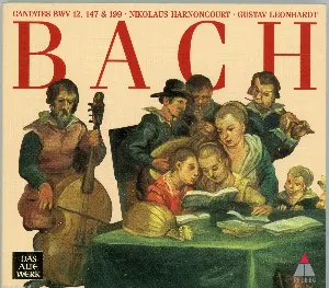 Pochette Cantatas BWV 12, 147 & 199 (Concentus Musicus Wien feat. conductor: Nikolaus Harnoncourt, Leonhardt-Consort feat. conductor: Gustav Leonhardt)