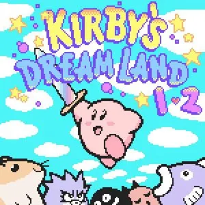 Pochette de Kirby's Dream Land 1 + 2 de Jun Ishikawa - Hirokazu Ando