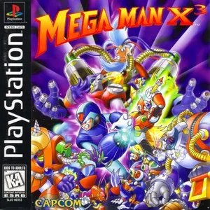 Pochette de Mega Man X3 (Playstation) de Makoto Tomozawa - Yoshino Aoki - Toshihiko Horiyama
