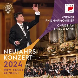 Pochette Neujahrskonzert 2024 / New Year’s Concert 2024 / Concert du Nouvel An 2024