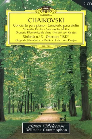 Pochette Concierto para piano / Concierto para violín / Sinfonía n.º 5 / Obertura “1812”