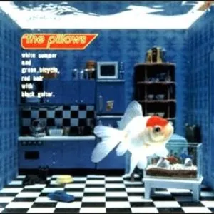 Pochette de White Summer and Green Bicycle, Red Hair with Black Guitar de the pillows