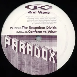 Pochette de The Unspoken Divide / Conform to What de Paradox