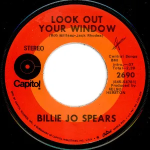 Pochette de Look Out Your Window / Daddy, I Love You de Billie Jo Spears