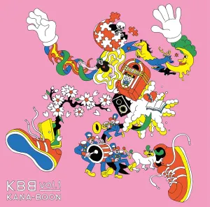 Pochette de KBB vol.1 de KANA-BOON