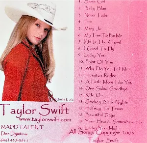 Pochette Taylor Swift Demo