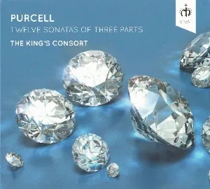 Pochette de Twelve Sonatas of Three Parts de Robert King - The King’s Consort - Henry Purcell
