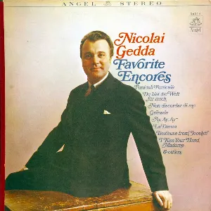 Pochette de Nicolai Gedda Favorite Encores de Nicolai Gedda
