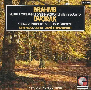 Pochette Brahms: Clarinet Quintet / Dvořák: String Quartet no. 12