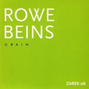 Pochette de Grain de Keith Rowe