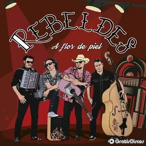 Pochette de A flor de piel de Los Rebeldes