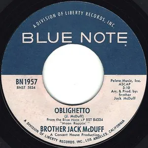 Pochette de Oblighetto / The Vibrator de “Brother” Jack McDuff