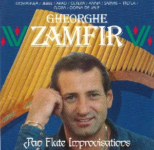 Pochette de Pan Flute Improvisations de Gheorghe Zamfir