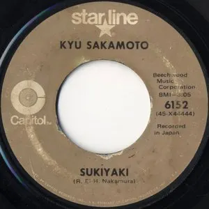 Pochette de Sukiyaki de Kyu Sakamoto