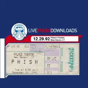 Pochette de 1992-12-29: Palace Theatre, New Haven, CT, USA de Phish