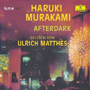Pochette de Afterdark de Haruki Murakami