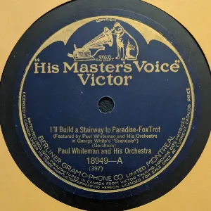 Pochette de I'll Build a Stairway to Paradise / You Remind Me of My Mother de Paul Whiteman and His Orchestra