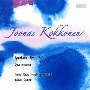 Pochette de Symphonies nos. 1 & 2 / Opus sonorum de Radion sinfoniaorkesteri - Sakari Oramo - Joonas Kokkonen