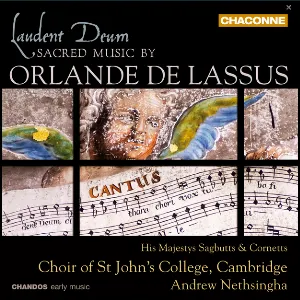 Pochette Laudent Deum: Sacred Music by Orlande de Lassus