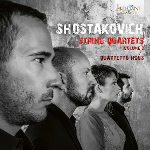 Pochette de String Quartets, Volume 2 de Dmitri Shostakovich