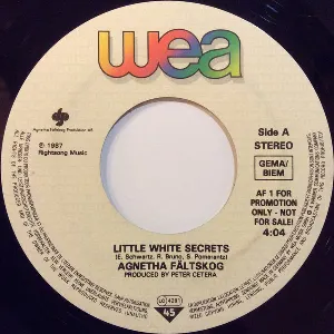 Pochette Little White Secrets / Let It Shine