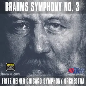 Pochette de Symphony no. 3 de Chicago Symphony Orchestra - Fritz Reiner - Johannes Brahms