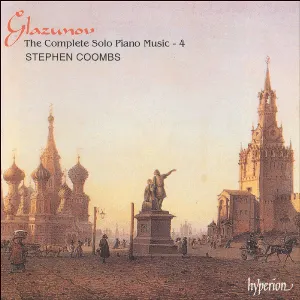 Pochette de The Complete Solo Piano Music, Volume 4 de Alexander Glazunov - Stephen Coombs